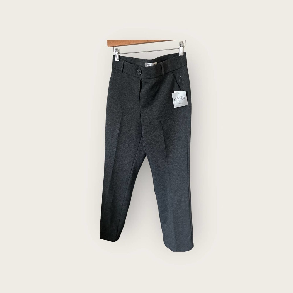Kasper Petite Pull-on Wide-Leg Pants